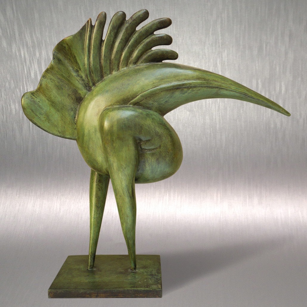 Sculpture bronze métamorphoses